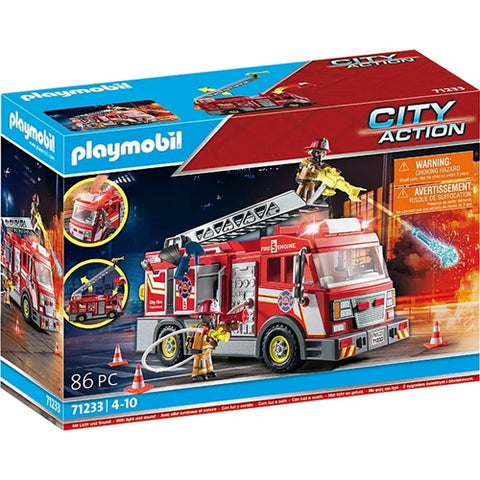Playmobil  - Set de Constructie Playmobil Camion De Pompieri Us