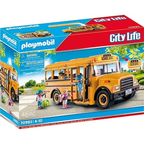 Playmobil  - Set de Constructie Playmobil Autobuz Scolar Us