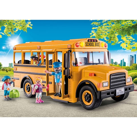 Playmobil  - Set de Constructie Playmobil Autobuz Scolar Us