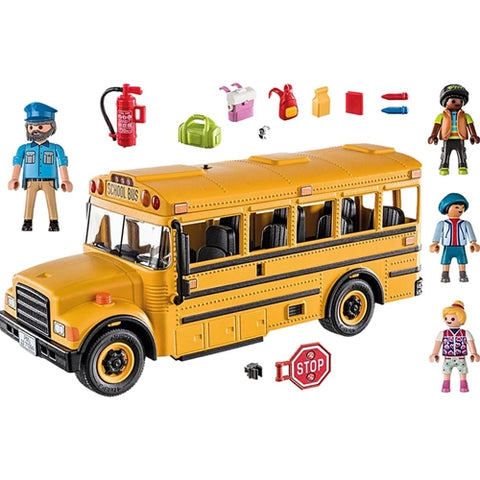 Playmobil  - Set de Constructie Playmobil Autobuz Scolar Us