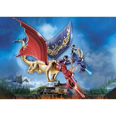 Playmobil  - Set de Constructie Playmobil Dragons: Wu Wei & Jun