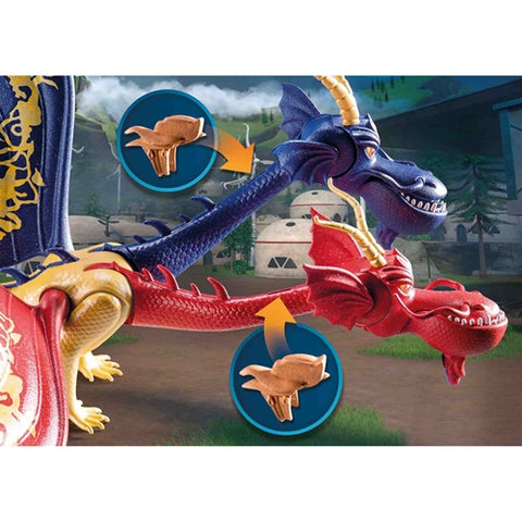 Playmobil  - Set de Constructie Playmobil Dragons: Wu Wei & Jun