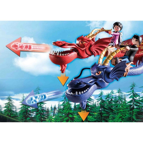 Playmobil  - Set de Constructie Playmobil Dragons: Wu Wei & Jun