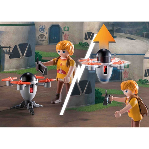 Playmobil  - Set de Constructie Playmobil Dragons: Thunder si Tom