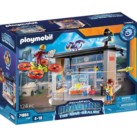 Playmobil  - Set de Constructie Playmobil Dragons: Laboratorul Lui Icaris