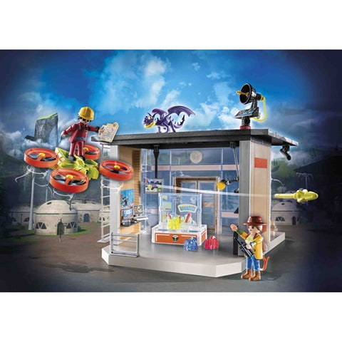 Playmobil  - Set de Constructie Playmobil Dragons: Laboratorul Lui Icaris