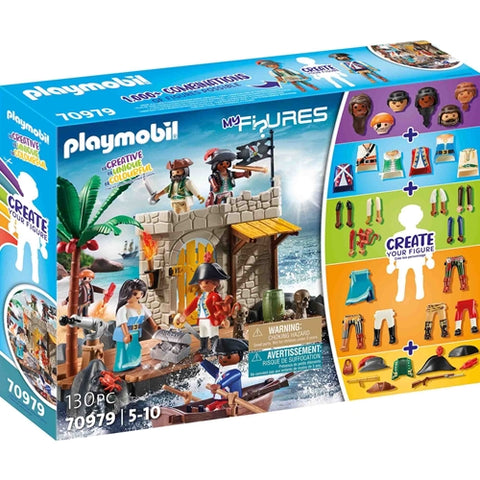 Playmobil  - Set de Constructie Playmobil Creeaza Propria Figurina - Insula Piratilor