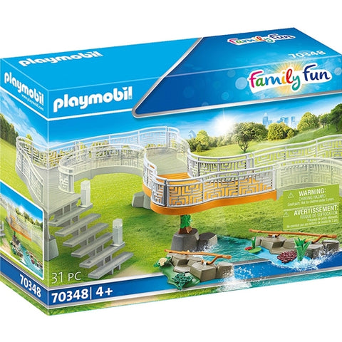 Playmobil  - Set de Constructie Playmobil Platforma Pentru Vederea Gradinii Zoo
