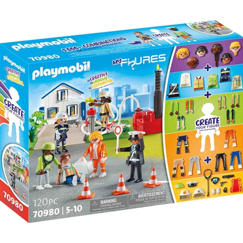 Playmobil  - Set de Constructie Playmobil Creeaza Propria Figurina - Misiunea De Salvare
