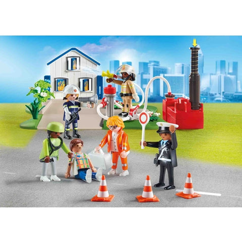 Playmobil  - Set de Constructie Playmobil Creeaza Propria Figurina - Misiunea De Salvare