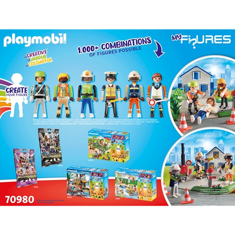 Playmobil  - Set de Constructie Playmobil Creeaza Propria Figurina - Misiunea De Salvare