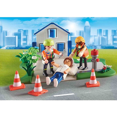 Playmobil  - Set de Constructie Playmobil Creeaza Propria Figurina - Misiunea De Salvare