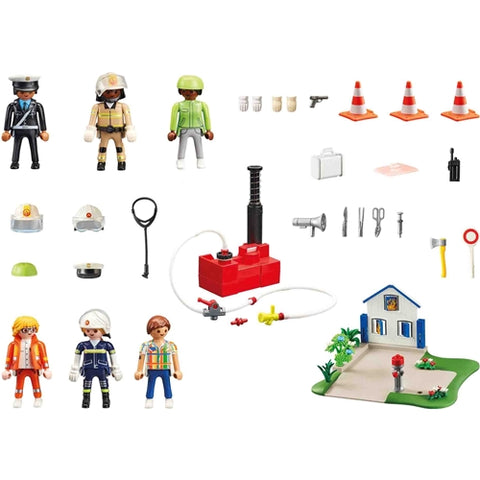 Playmobil  - Set de Constructie Playmobil Creeaza Propria Figurina - Misiunea De Salvare