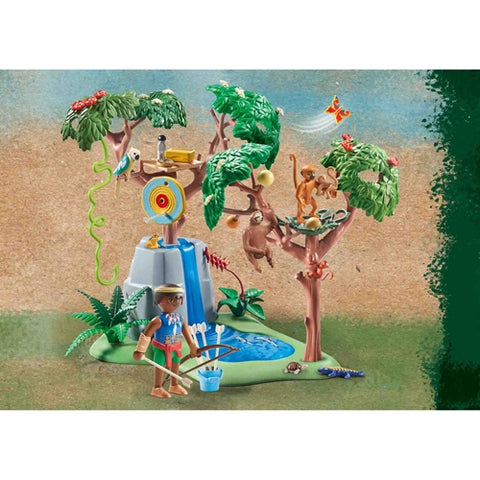 Playmobil  - Set de Constructie Playmobil Loc De Joaca In Jungla Tropicala