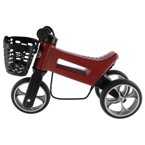 Bicicleta fara pedale cu cosulet pentru ghidon Funny Wheels Rider SUPERSPORT 2 in 1 JAWA Exclusiv