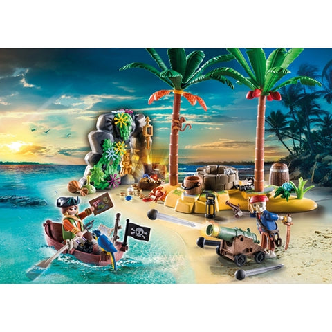 Playmobil  - Set de Constructie Playmobil Insula cu Comori a Piratilor
