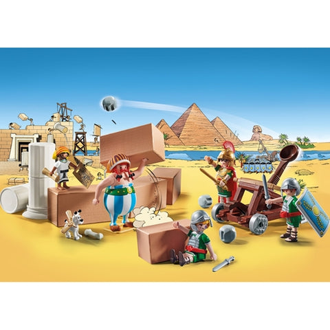 Playmobil  - Set de Constructie Playmobil Asterix - Edifis si Batalia de la Palat