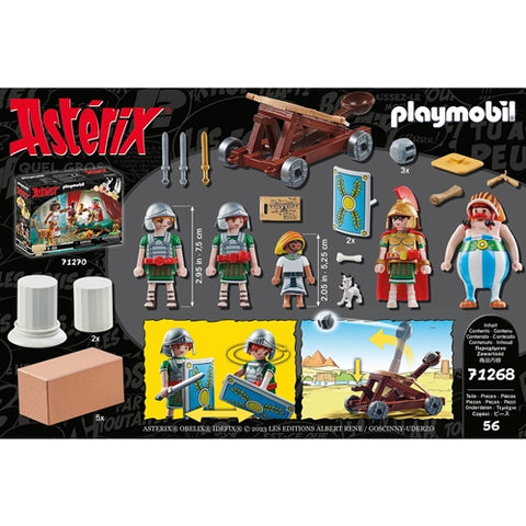 Playmobil  - Set de Constructie Playmobil Asterix - Edifis si Batalia de la Palat