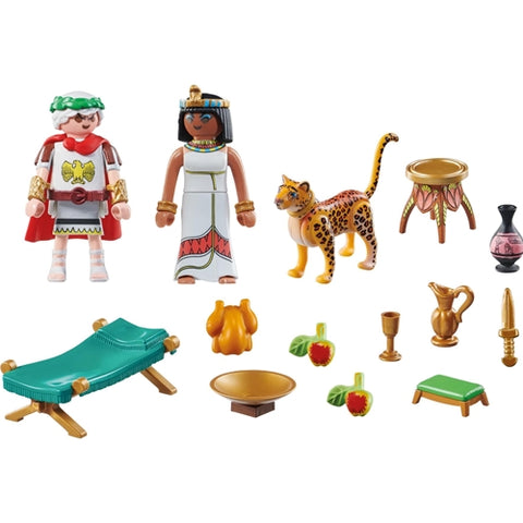 Playmobil  - Set de Constructie Playmobil Asterix - Cezar si Cleopatra