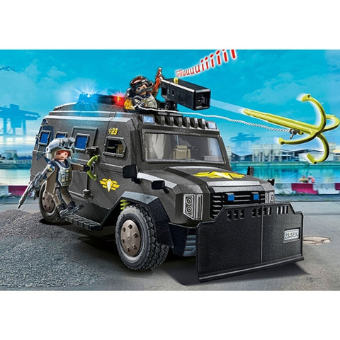 Playmobil  - Set de Constructie Playmobil Veiculul de Teren al Ecipei Swat