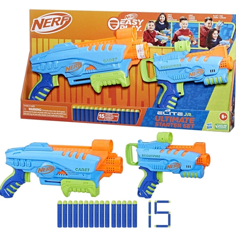 Hasbro - Blaster Nerf Hasbro Elite Jr Ultimate Set Starter