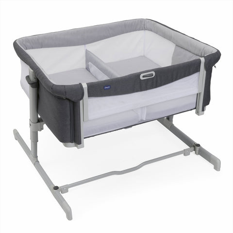 Patut atasabil pentru gemeni Chicco Next 2 Me Twins, MagnetGrey (Gri), 0luni+