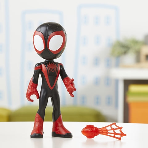 Hasbro  - Figurina Hasbro Spidey Prietenii Extraordinari Miles Morales Prider Man 22.8 cm