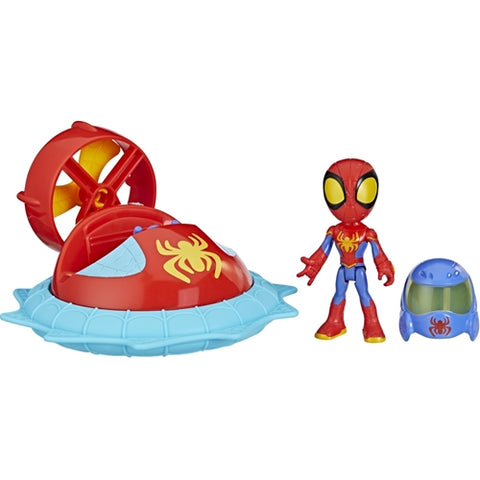 Hasbro  - Set Hasbro Figurina si Masinuta Spidey Prietenii Extraordinari Spidey 10 cm