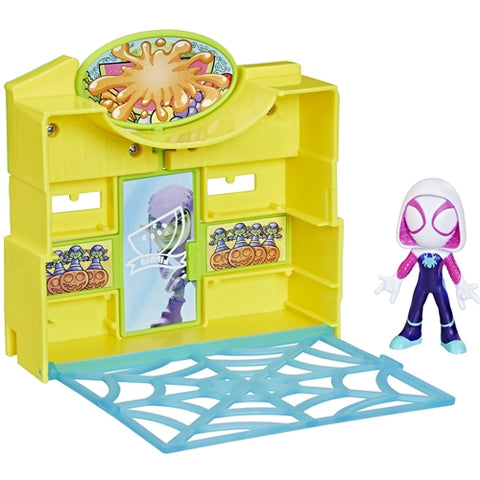 Hasbro  - Set de Joaca Hasbro Spidey Prietenii Extraordinari City Bloks Supermarket