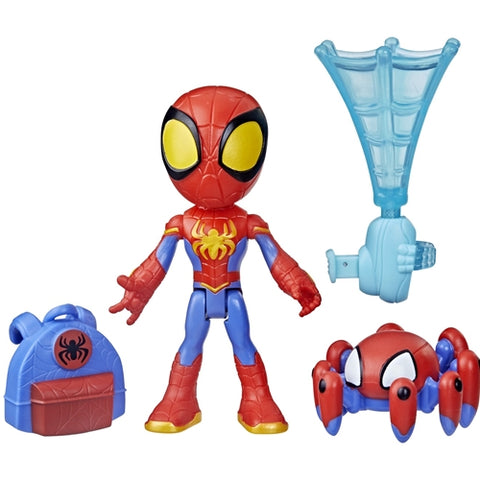 Hasbro  - Set Hasbro Spidey Prietenii Extraordinari Figurina Spidey si Accesorii 10 cm