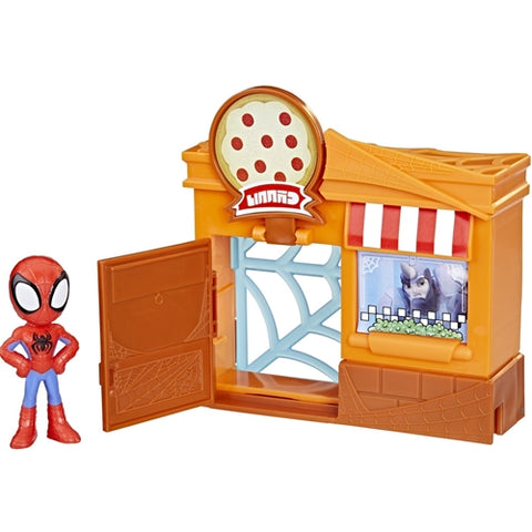 Hasbro  - Set de Joaca Hasbro Spidey Prietenii Extraordinari City Bloks Pizzerie