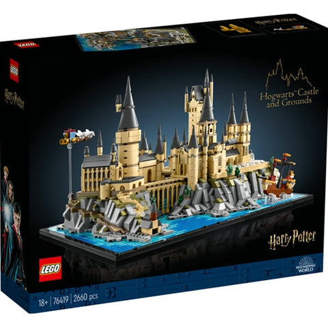 Lego - LEGO Harry Potter Castelul Hogwarts si Imprejurimile 76419