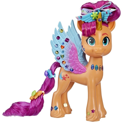Hasbro  - Figurina Hasbro My Little Pony Ribbon Hairstyles Sunny Starscout