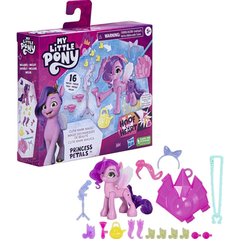 Hasbro  - Figurina Hasbro My Little Pony Cutie Mark Magic Princess Petals 7.5 cm