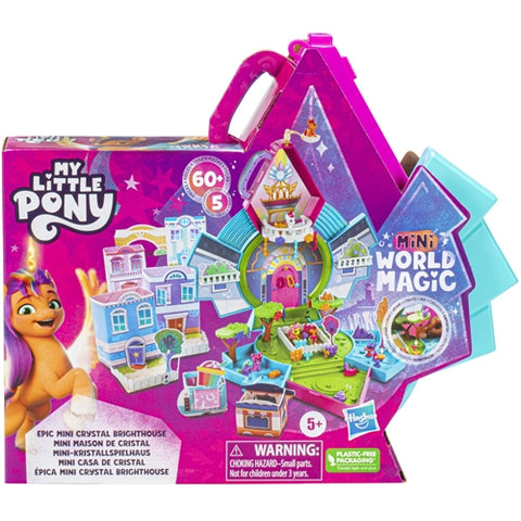 Hasbro  - Set Hasbro My Little Pony Mini World Magic Epic Mini Casuta Luminoasa