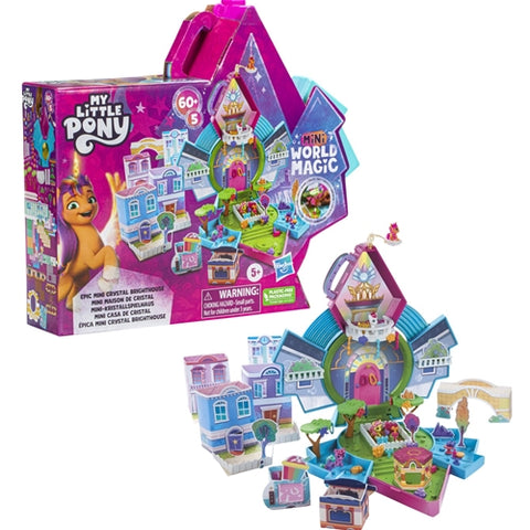 Hasbro  - Set Hasbro My Little Pony Mini World Magic Epic Mini Casuta Luminoasa