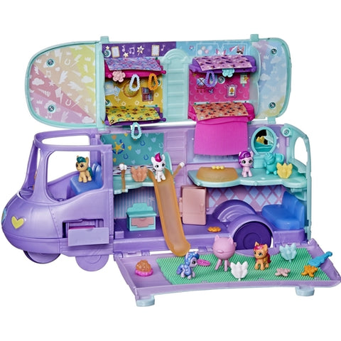 Hasbro  - Set Hasbro My Little Pony Mini World Magic Mare Stream Camioneta Magica