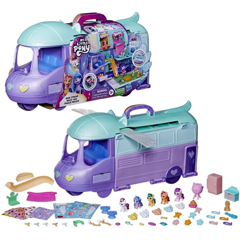 Hasbro  - Set Hasbro My Little Pony Mini World Magic Mare Stream Camioneta Magica