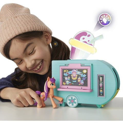 Hasbro  - Set de Joaca Hasbro My Little Pony Rulota de Smoothie a lui Sunny Starscout