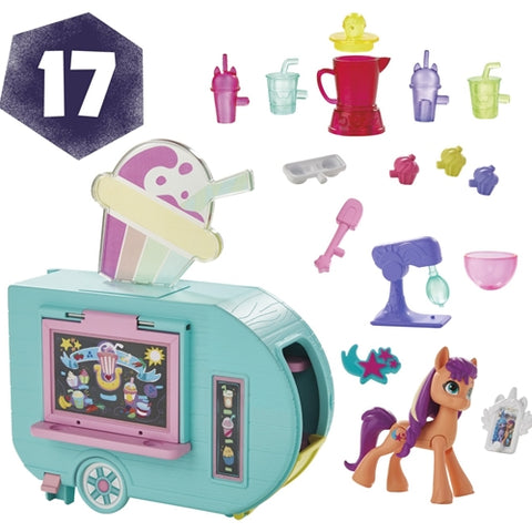 Hasbro  - Set de Joaca Hasbro My Little Pony Rulota de Smoothie a lui Sunny Starscout