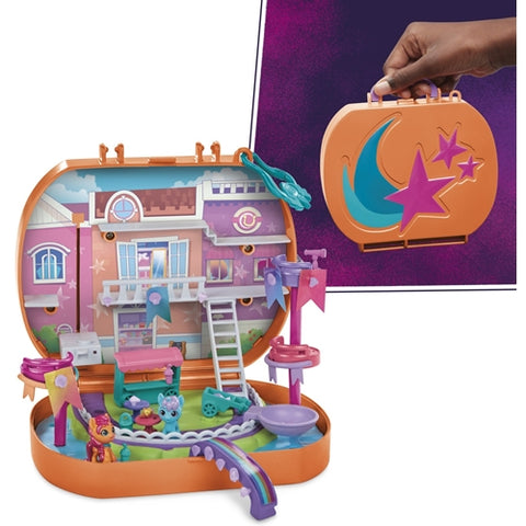 Hasbro  - Set de Joaca Hasbro Compact My Little Pony MIni World Magic Creation Maretime Bay