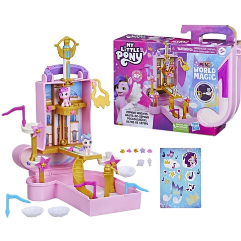 Hasbro  - Set de Joaca Hasbro Compact My Little Pony Mini World Magic Creation Zephyr Heights