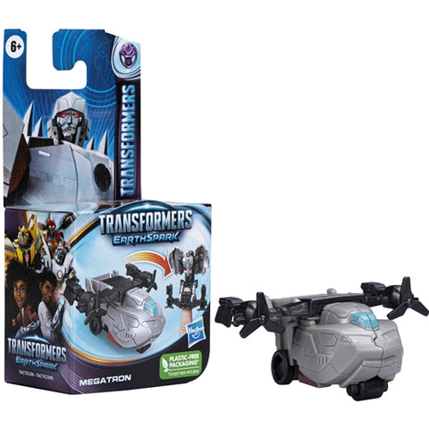 Hasbro  - Figurina Hasbro Transformers 7 Earthspark Tacticon Transformabila Megatron 6.5 cm