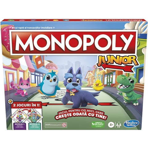 Hasbro  - Joc de Societate Hasbro Monopoly Junior Discover 