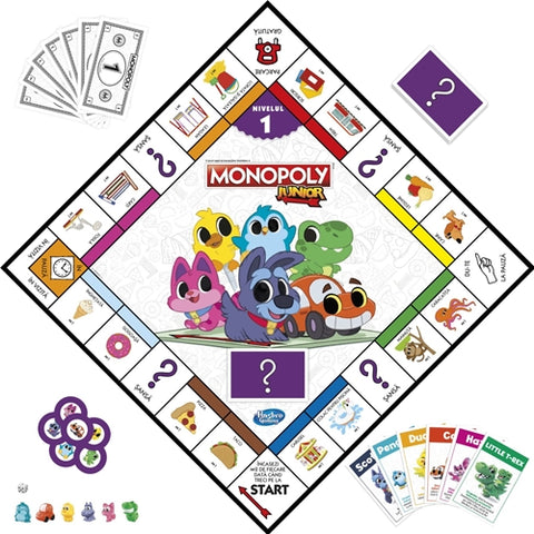 Hasbro  - Joc de Societate Hasbro Monopoly Junior Discover 