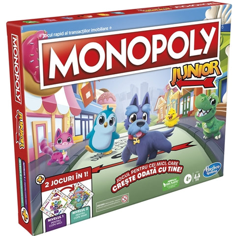 Hasbro  - Joc de Societate Hasbro Monopoly Junior Discover 