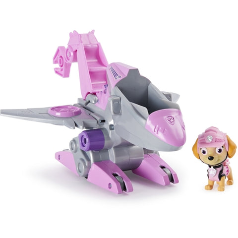 Spin Master - Set Spin Master Patrula Catelusilor Vehicul cu Catelusa Skye si  Figurina Dino Surpriza