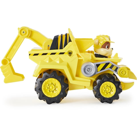 Spin Master - Set Spin Master Patrula Catelusilor Vehicul cu Catelus Rubble si Figurina Dino Surpriza