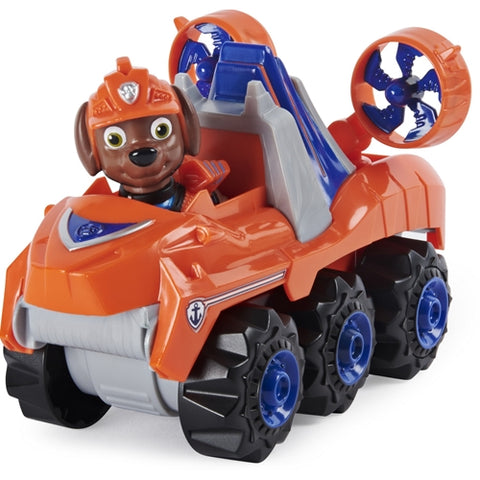 Spin Master - Set Spin Master Patrula Catelusilor Vehicul cu Catelus Zuma si Figurina Dino Surpriza