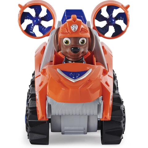 Spin Master - Set Spin Master Patrula Catelusilor Vehicul cu Catelus Zuma si Figurina Dino Surpriza